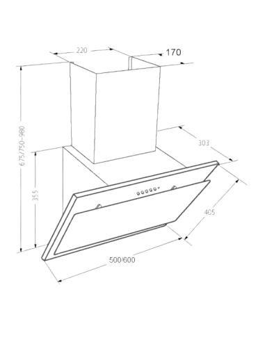Вытяжка кухонная AKPO WK-4 Juno Eco