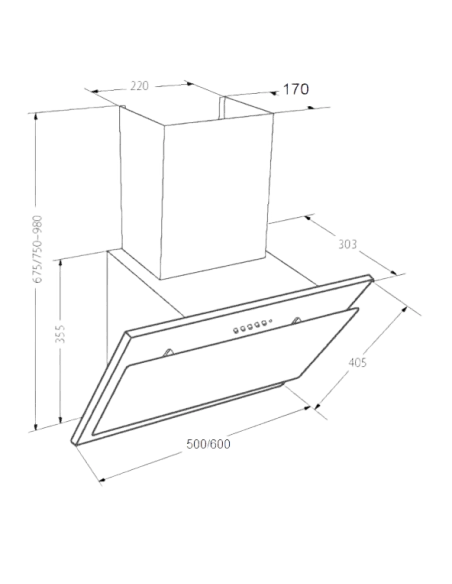 Витяжка кухонна AKPO WK-4 Juno Eco