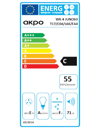 Вытяжка кухонная AKPO WK-4 Juno Eco