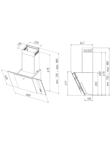 Витяжка кухонна AKPO WK-4 Mirt Eco