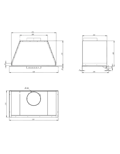 Вытяжка кухонная AKPO WK-4 Neva Eco