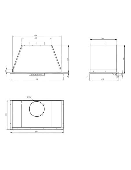 Вытяжка кухонная AKPO WK-4 Neva Eco