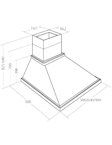 Витяжка кухонна AKPO WK-4 Rustica Bari