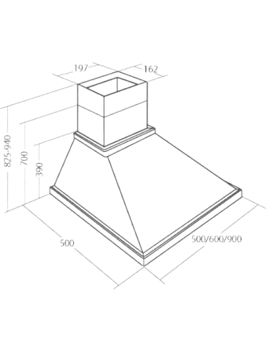 Вытяжка кухонная AKPO WK-4 Rustica Decor