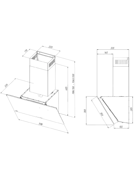 Вытяжка кухонная AKPO WK-4 Smart Eco