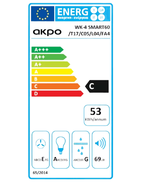 Вытяжка кухонная AKPO WK-4 Smart Eco