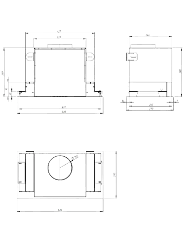 Витяжка кухонна AKPO WK-10 Neva Glass Gest
