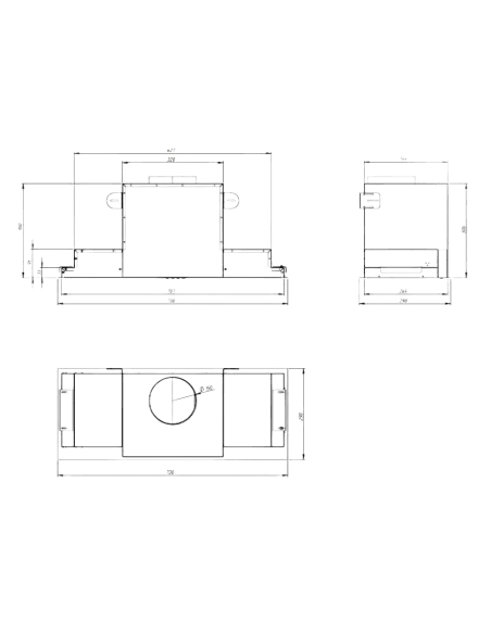 Витяжка кухонна AKPO WK-12 Neva Glass Gest