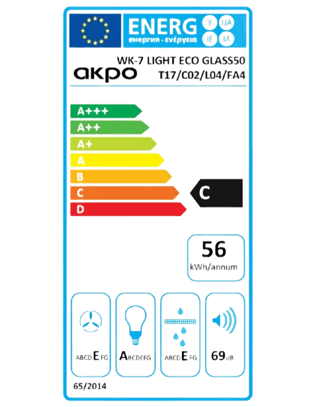 Вытяжка кухонная AKPO WK-7 Light eco glass