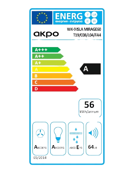 Витяжка кухонна AKPO WK-8 Isla Mirage