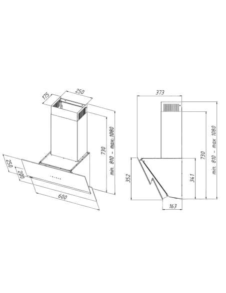 Витяжка кухонна AKPO WK-9 Balance Pro