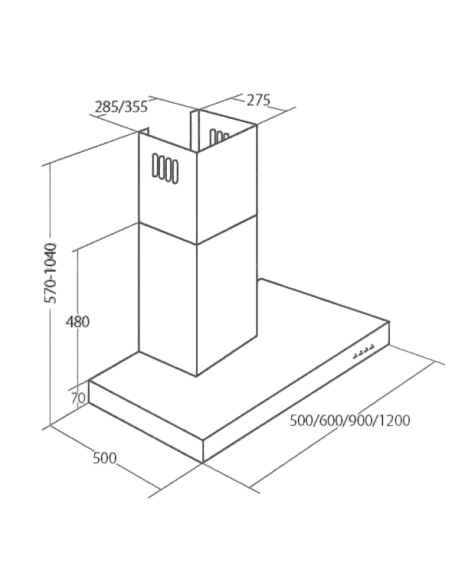 Вытяжка кухонная AKPO WK-4 Feniks Eco