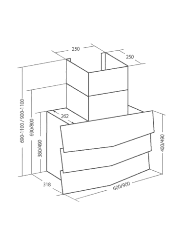 Витяжка кухонна AKPO WK-4 Vario Eco