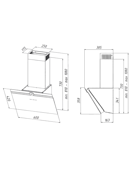 Вытяжка кухонная AKPO WK-9 Topaz