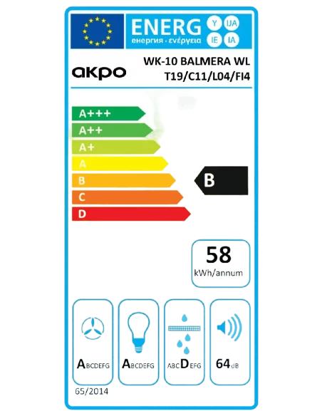 Витяжка кухонна AKPO WK-10 Balmera WL