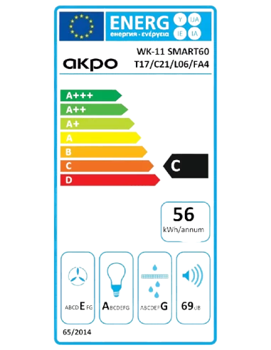Витяжка кухонна AKPO WK-11 Smart