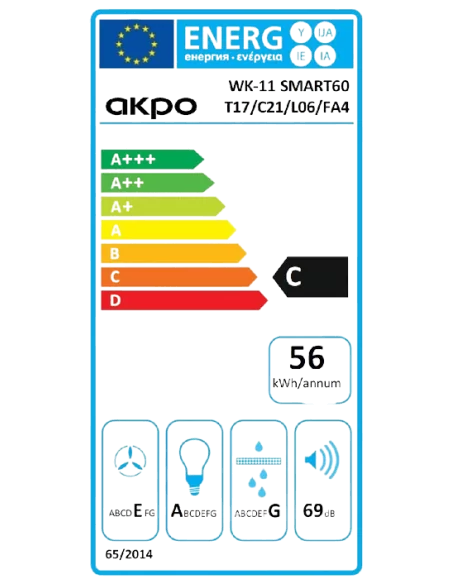 Витяжка кухонна AKPO WK-11 Smart