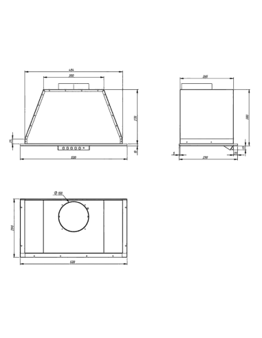 Вытяжка кухонная AKPO WK-9 Neva