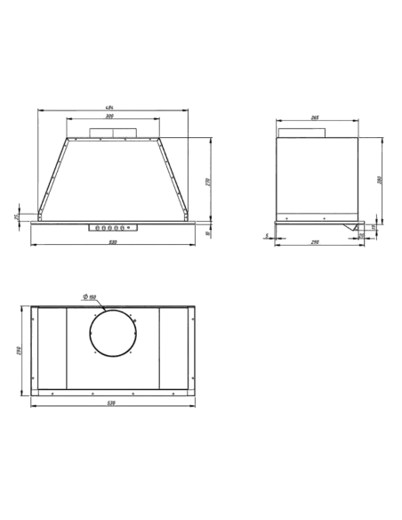 Вытяжка кухонная AKPO WK-9 Neva