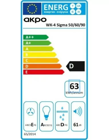 Вытяжка кухонная AKPO WK-4 Sigma eco