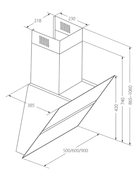 Вытяжка кухонная AKPO WK-4 Venus Eco