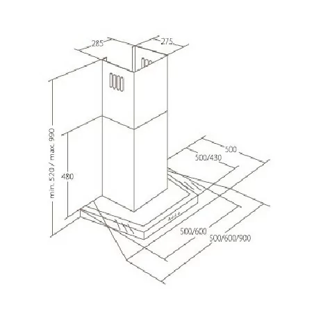 Вытяжка кухонная AKPO WK-4 Notos ECO