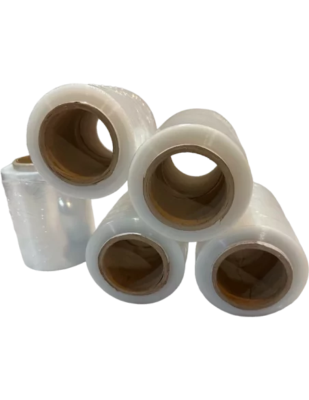 Стретч-пленка первичная 17 мкм ширина 100 мм. Длина намотки 170 м.