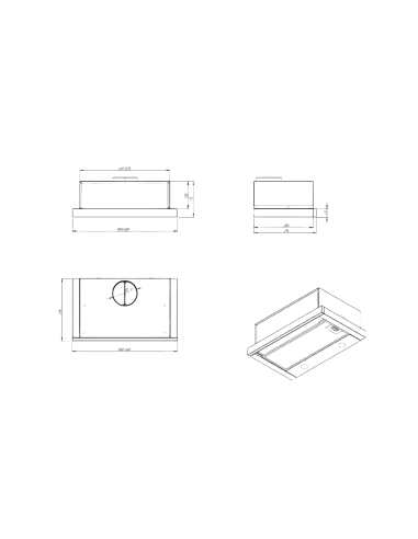 Витяжка кухонна AKPO WK-7 Light Wood eco