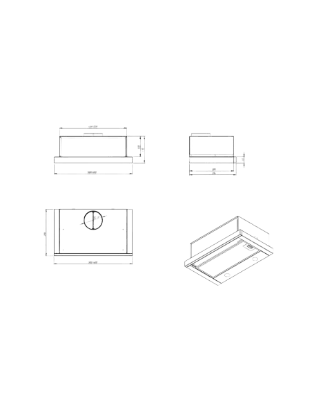 Витяжка кухонна AKPO WK-7 Light Wood eco