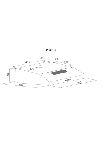 Вытяжка кухонная AKPO WK-7 P-3050, P-3060