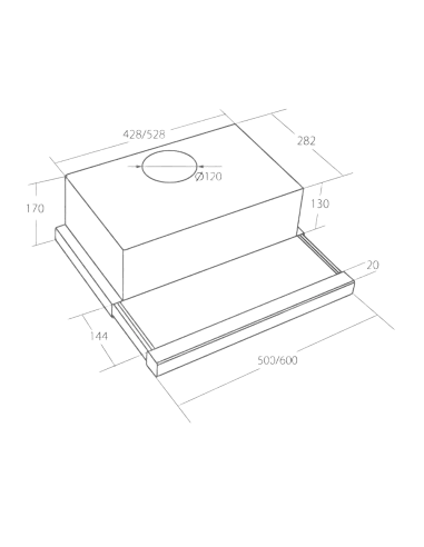 Вытяжка кухонная AKPO WK-7 Light eco...