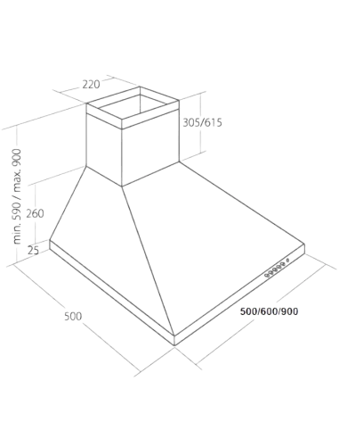 Вытяжка кухонная AKPO WK-4 Classic Eco