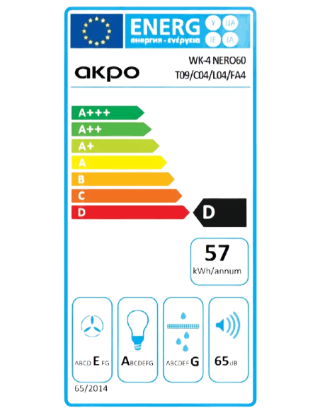 Вытяжка кухонная AKPO WK-4 Nero duo glass