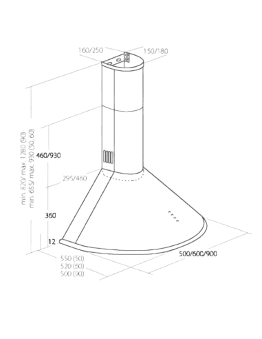 Витяжка кухонна AKPO WK-4 Dandys