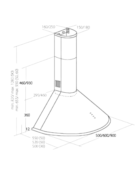 Витяжка кухонна AKPO WK-4 Dandys