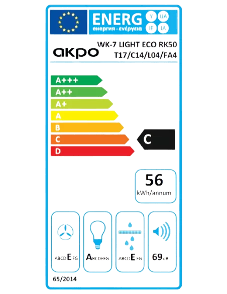 Вытяжка кухонная AKPO WK-7 Light eco T300