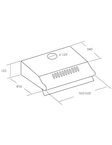 Витяжка кухонна AKPO CATA P 3060
