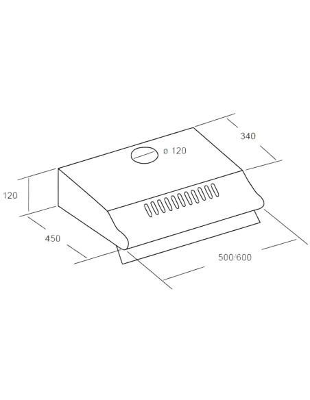 Витяжка кухонна AKPO CATA P 3060