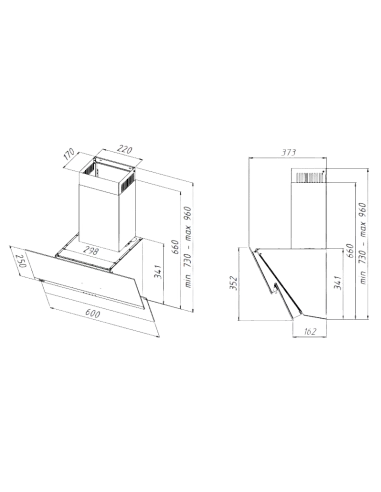 Вытяжка кухонная AKPO WK-4 Balance Eco