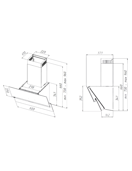 Вытяжка кухонная AKPO WK-4 Balance Eco