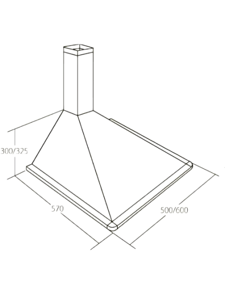 Витяжка кухонна AKPO WK-3 Elegant