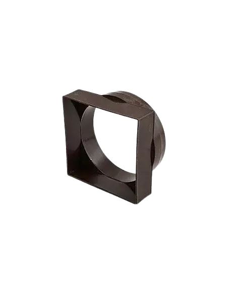 Переходник с квадрата 90*90 на круг диаметром 100 мм.